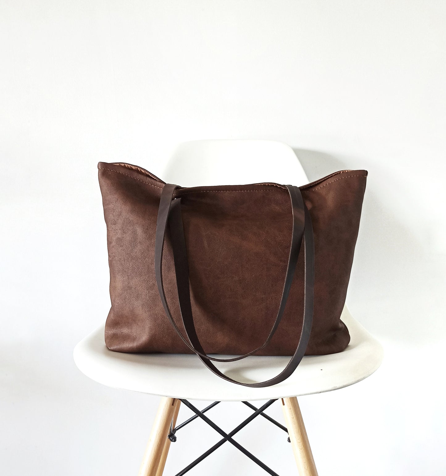 Large tote bag- Choco