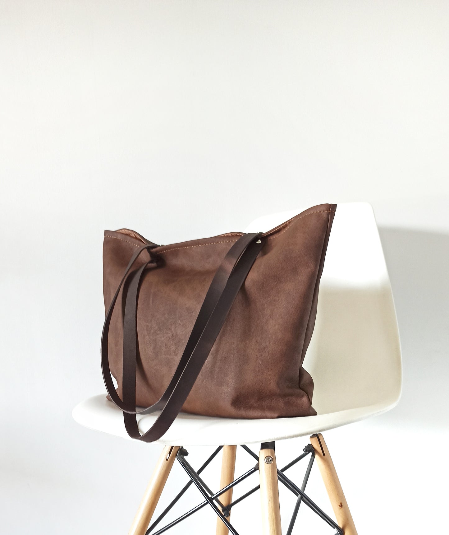 Large tote bag- Choco