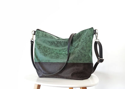 Large crossbody bag- Pine