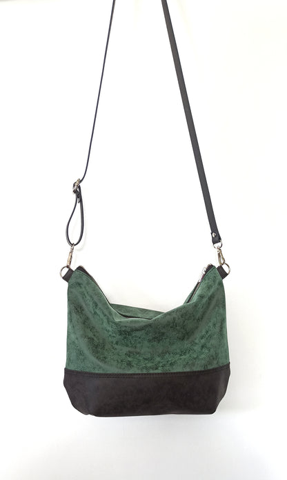 Large crossbody bag- Pine