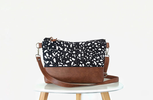 Medium Crossbody bag-Terrazzo