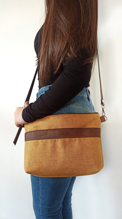 Crossbody bag- Mustard yellow