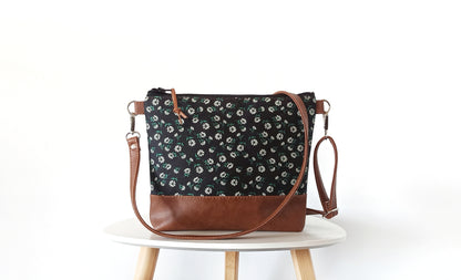 Vegan Crossbody bag- Daisy