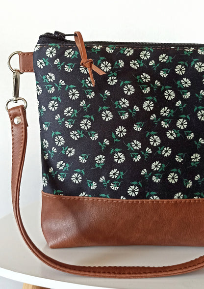 Vegan Crossbody bag- Daisy