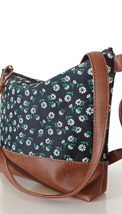 Vegan Crossbody bag- Daisy