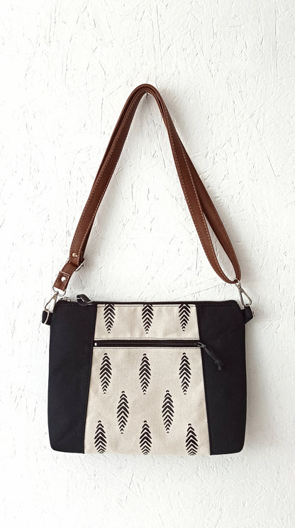 Large Canvas Crossbody bag