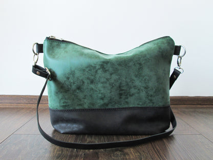 Large crossbody bag- Pine