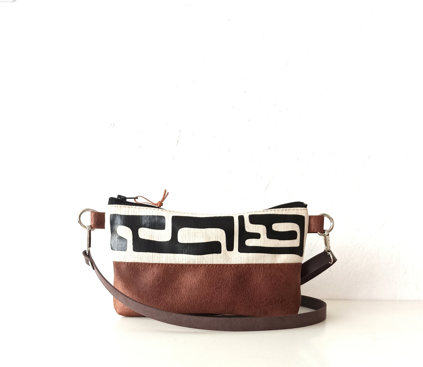 Small Canvas crossbody bag- African print