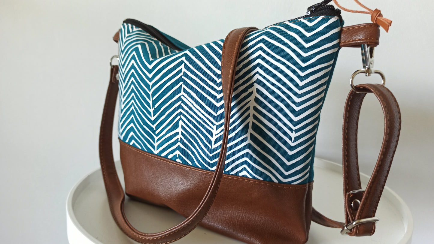 Crossbody bag- Teal