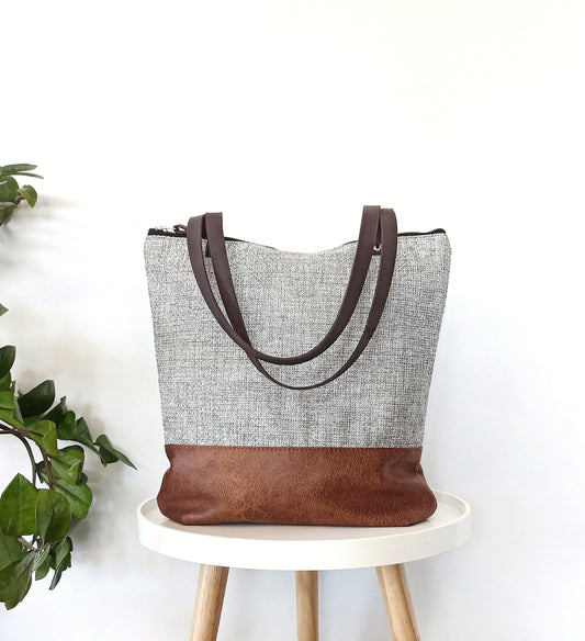 Tote bag- Grey