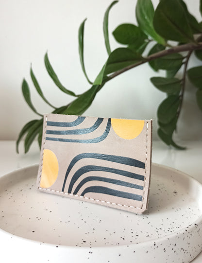 Card holder - Retro Sun