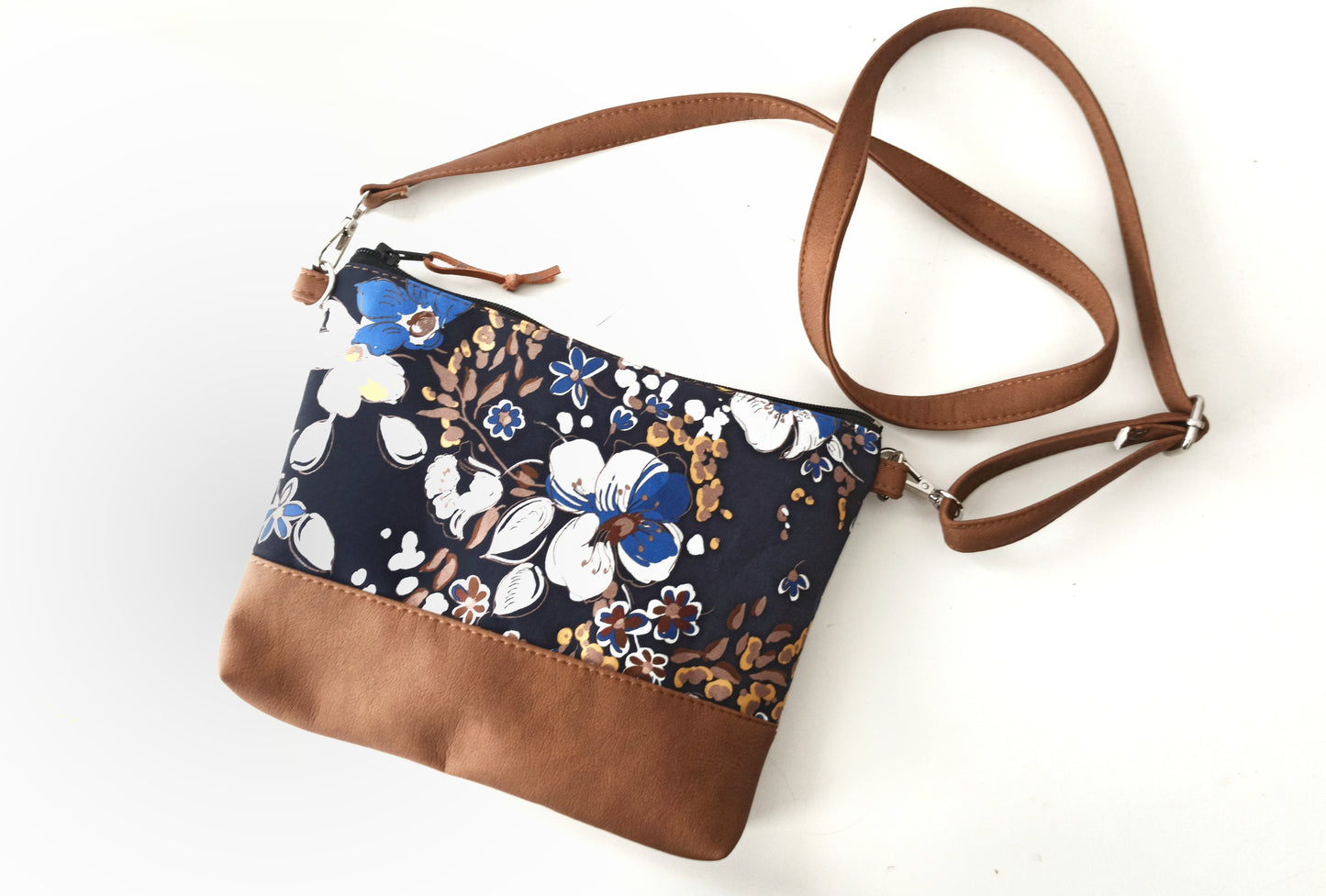 Small floral crossbody bag