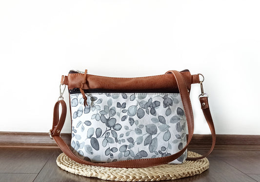 Medium crossbody bag - Watercolor