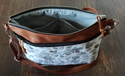 Medium crossbody bag - Watercolor