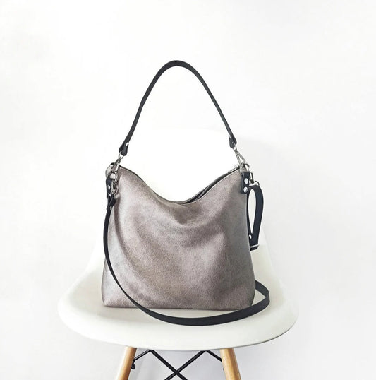 Medium hobo bag-Grey