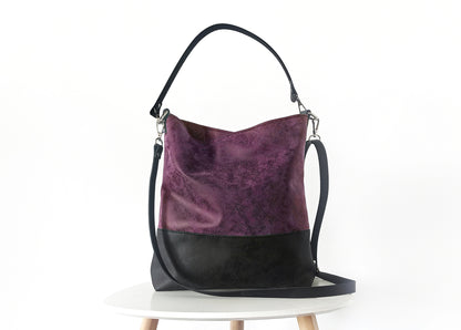 Hobo bag- Deep Purple