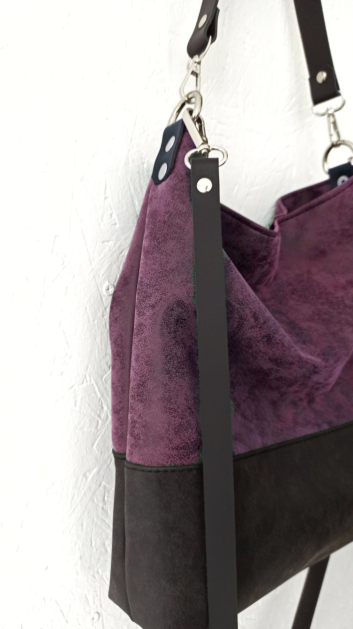 Hobo bag- Deep Purple