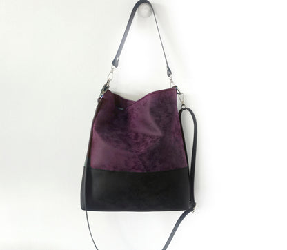 Hobo bag- Deep Purple